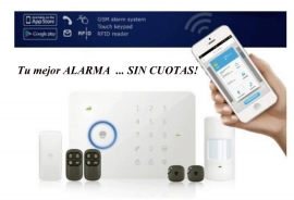 Kit Alarma GSM, G5 433 Mhz. U$S 250 iva incl